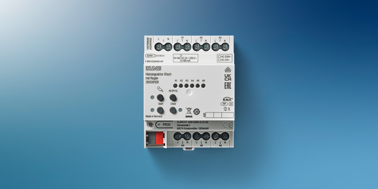 KNX Heizungsaktor 6-fach bei TIM-e GmbH in Rodgau